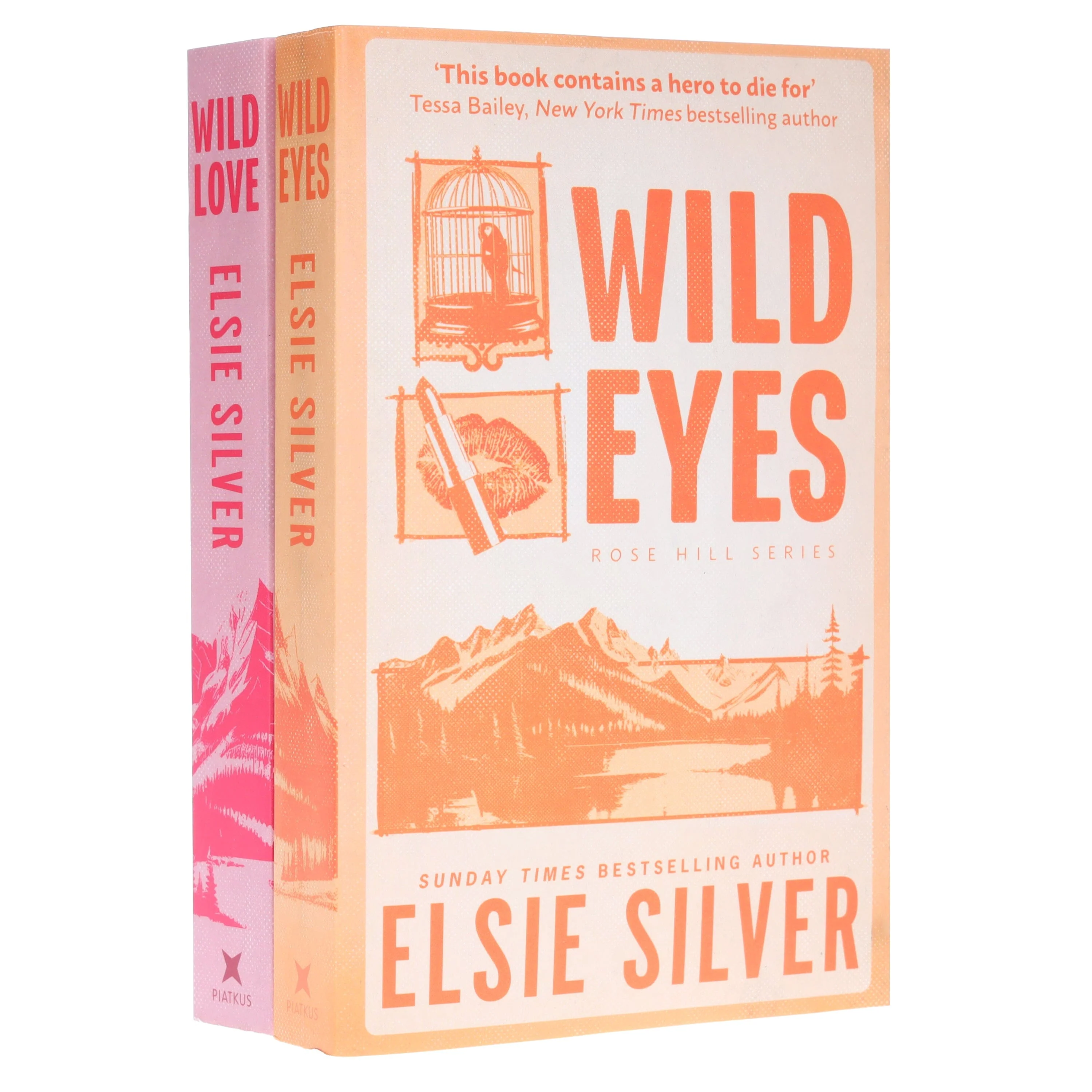 Rose Hill Series (Wild Love & Wild Eyes) 2 Books Collection Set
