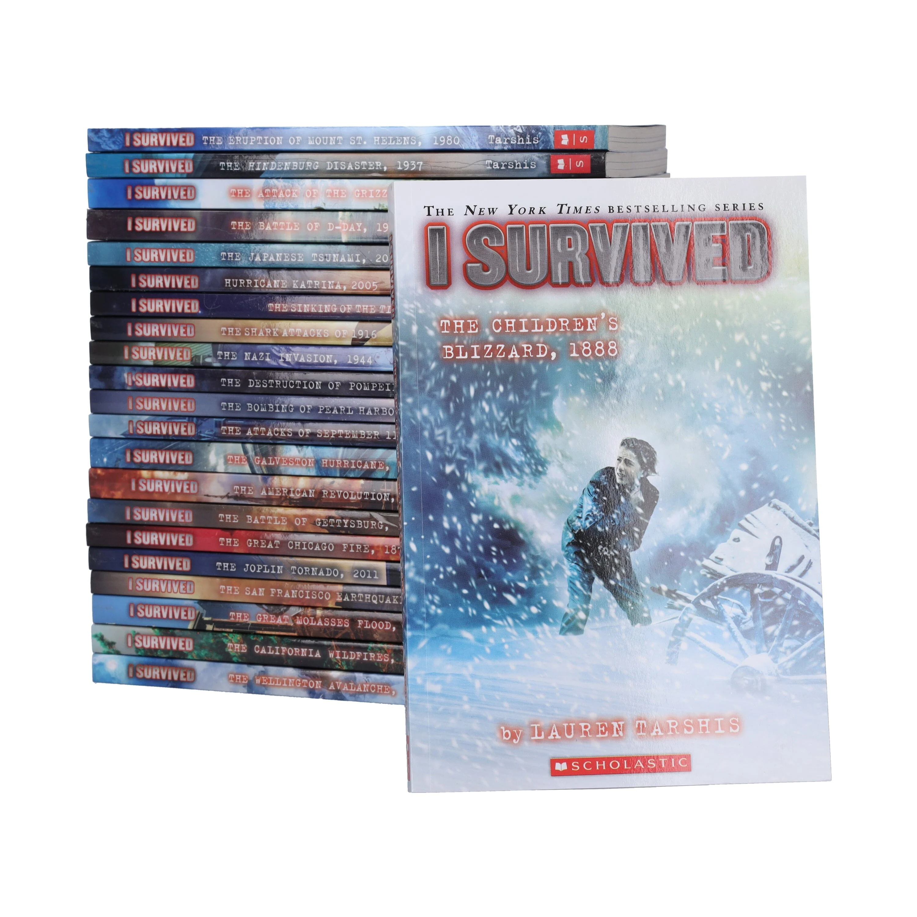 I Survived Series By Lauren Tarshis 22 Books Collection Set