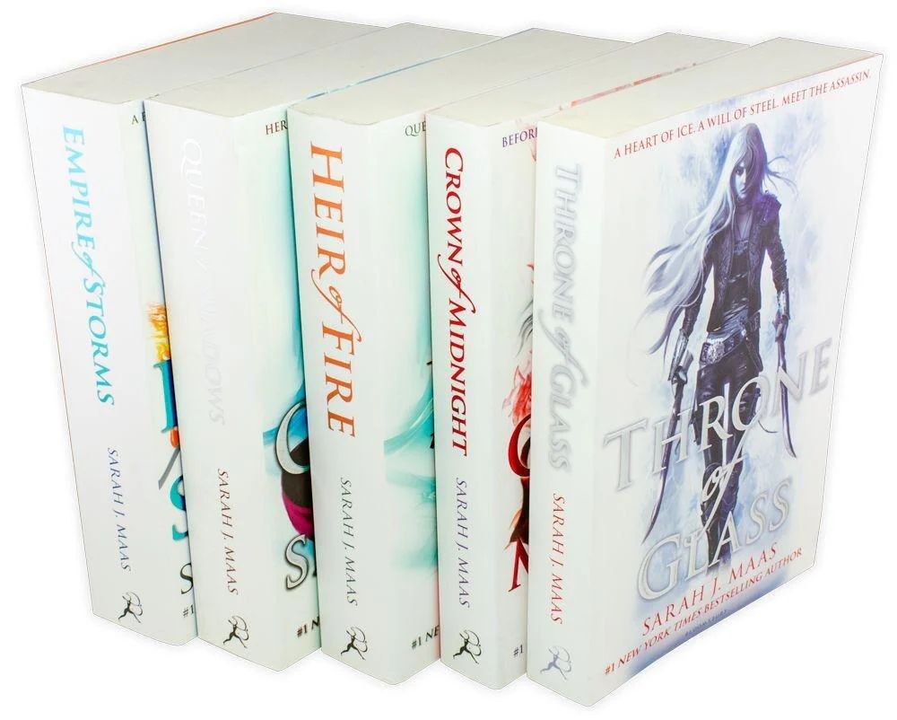 Throne Of Glass Series by Sarah J. Maas Collection 5 Books Set