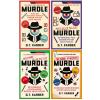 Murdle Puzzle Series 4 Books Collection Set By G. T. Karber